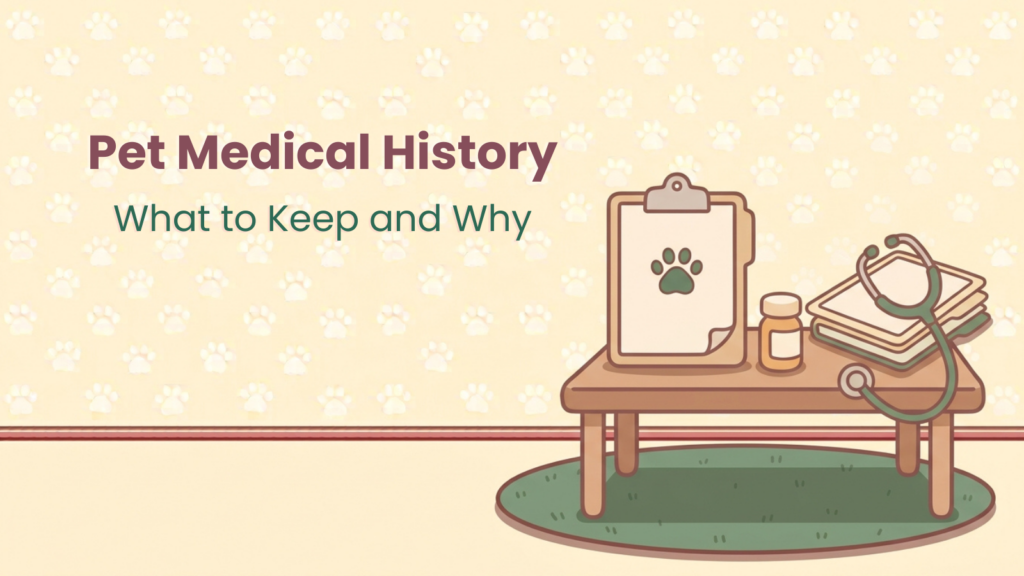 What to Keep in Your Pet’s Medical History (And Why Vets Ask For It)